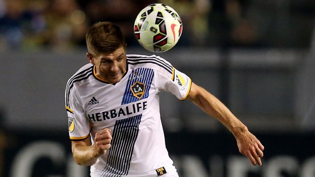 One more year: Steven Gerrard next season with Los Angeles Galaxy will be his last.