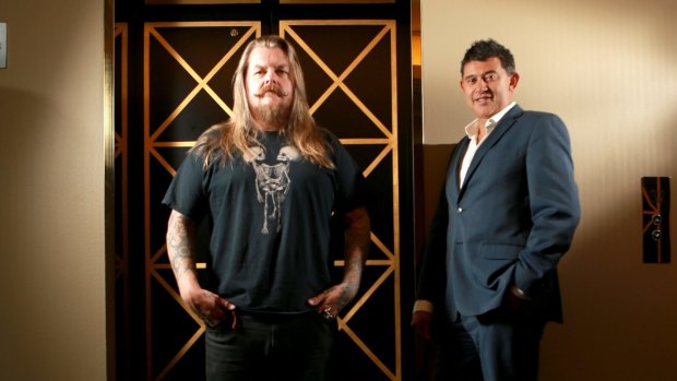 Guvera co-founders Claes Loberg and Darren Herft. The company, which is looking to raise up to $100 million on the ASX is in a parlous situation.