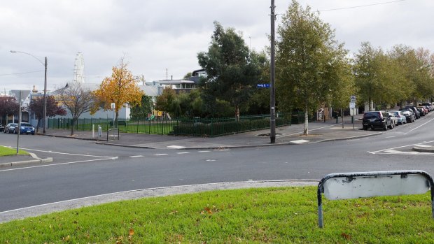 Unused roads are being converted to parks in areas of North Melbourne, including the corner of Hawke and Adderley streets.