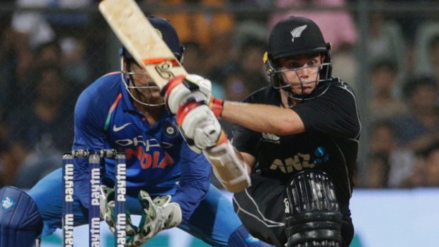 Tom Latham helped steer New Zealand to victory.