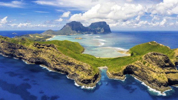 Australia's island paradise: Lord Howe Island.