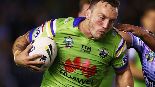 "There was no malice in that. I was just trying to slow the play-the-ball down": Josh Hodgson.