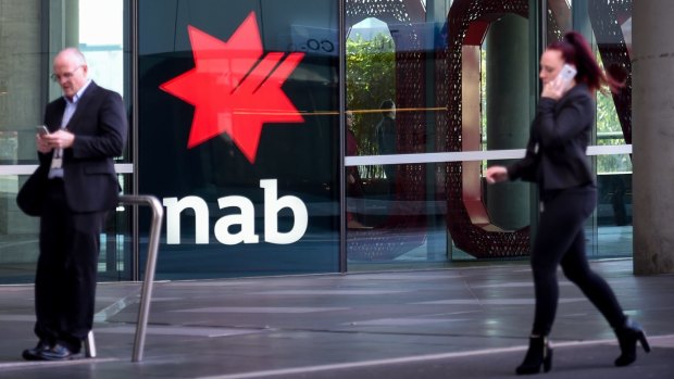 An outage on Wednesday afternoon affected online banking for customers of the National Australia Bank. 