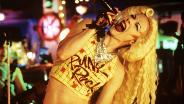 James Cameron Mitchell directs and stars in Hedwig and the Angry Inch.