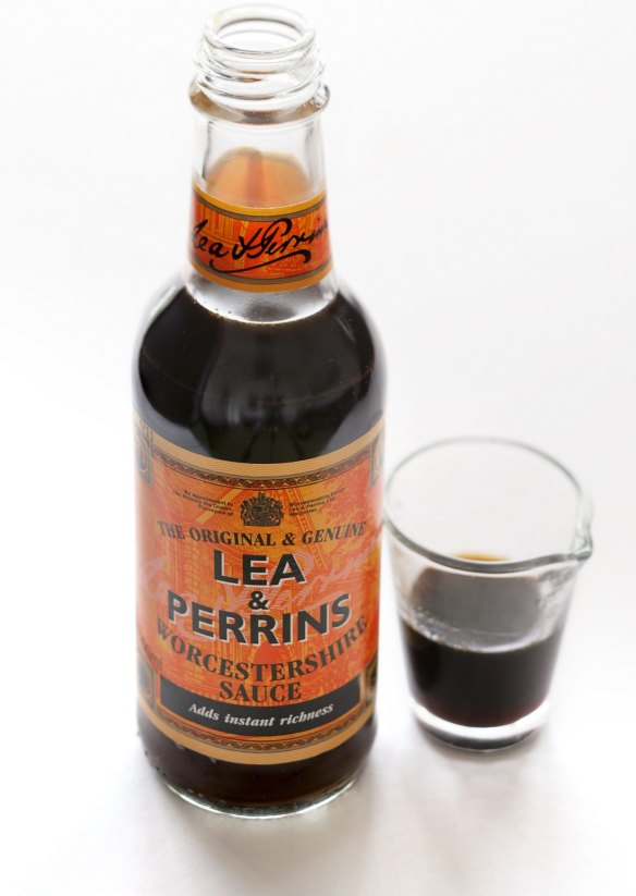 Lea & Perrins Worcestershire sauce.