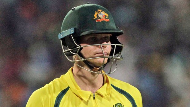 Steve Smith endured a tough limited overs tour of India.