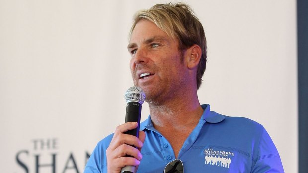 Shane Warne.