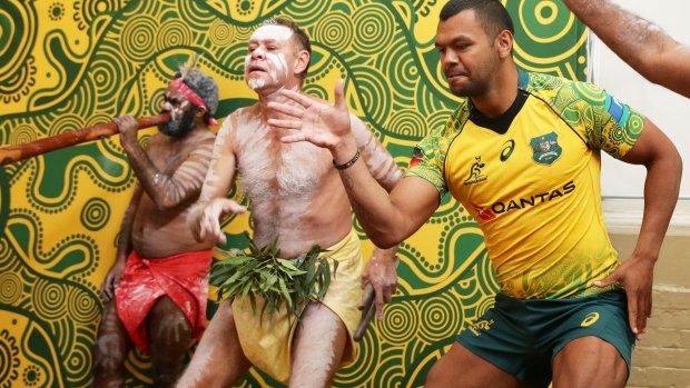 On a mission: Kurtley Beale is aiming to play inside-centre for the Wallabies.