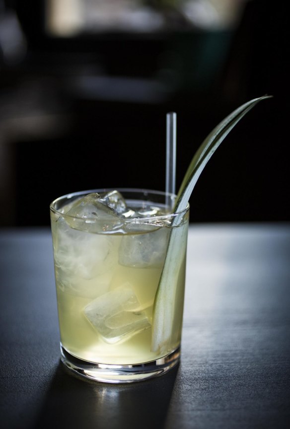 The Jean Claude Pandan cocktail.