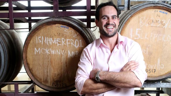 Alex Retief is preparing to shift Sydney's first urban winery.