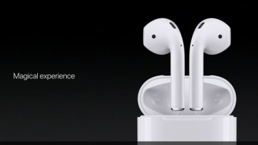 Apple introduces the wireless AirPods.