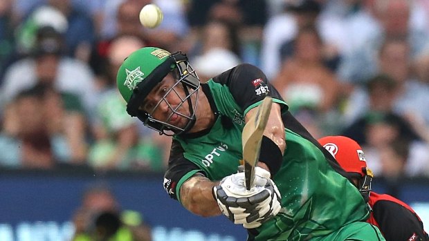 Turning back the clock: Kevin Pietersen was in fine form at Etihad Stadium.