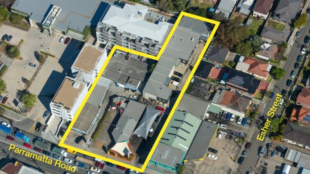318-324 Parramatta Road is poised to become part of the area's future activation precinct, with a range of mixed-use developments.