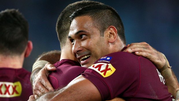 A fairytale Origin finish is within Justin Hodges' grasp.