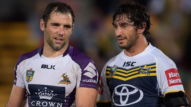Star power: Smith and Thurston in club colours.