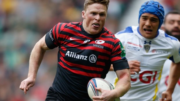 Missing out: Saracens and England flyer Chris Ashton.