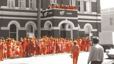 Fremantle was a major hub for the Orange People movement.
