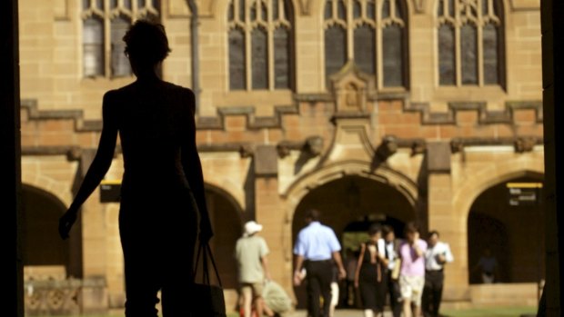 Only 35 per cent of academics at the University of Sydney feel their job is secure.