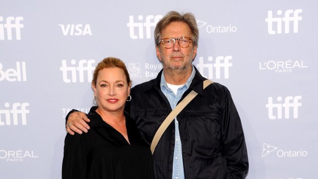 Lili Fini Zanuck and Eric Clapton at the Toronto International Film Festival in September.