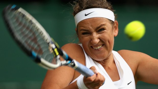 Victoria Azarenka has dismissed grunting questions as not important.