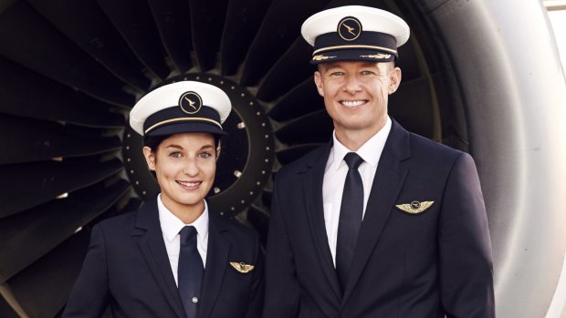 The new uniforms will be required wearing for Qantas pilots from Thursday.