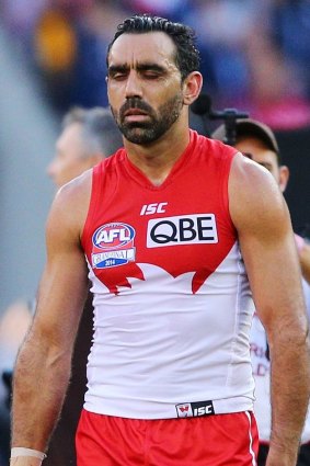 Priddis says booing Adam Goodes is 'sheep mentality'.
