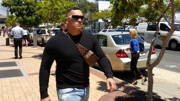 The brother of accused murderer Lionel Patea leaves Southport Magistrates Court.