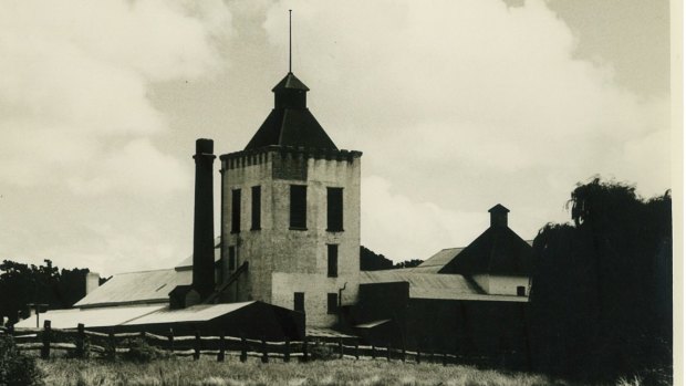 This mill where Henry Dunkley's murderers were arrested is now a Goulburn brewery.