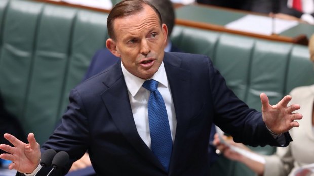 Rotten judgment: Prime Minister Tony Abbott.
