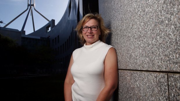 Australian of the Year Rosie Batty at Parliament House.