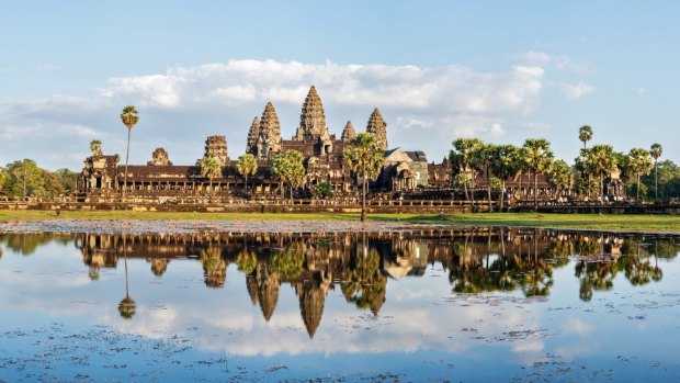 The astounding Angkor Wat.