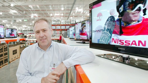 Patrick Noone says Costco is competing well with Coles and Woolworths.