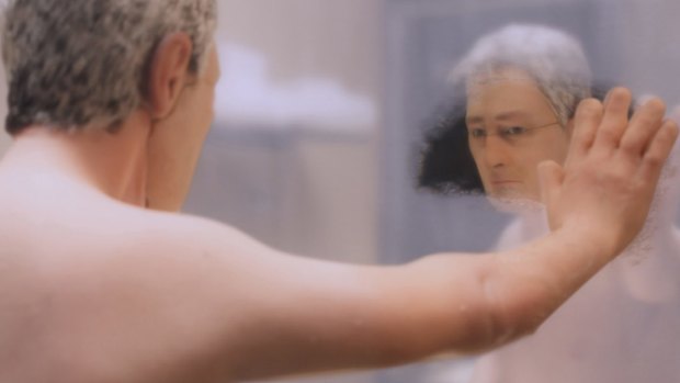 Michael Stone (voiced by David Thewlis) in the animated stop-motion Anomalisa.