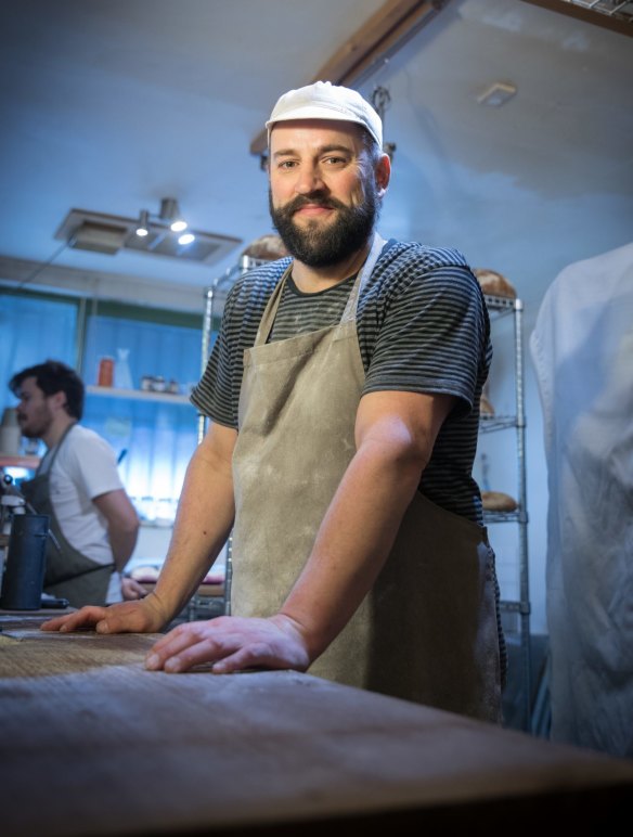 Pip Hayes was inspired to get into baking by his Polish grandmother.