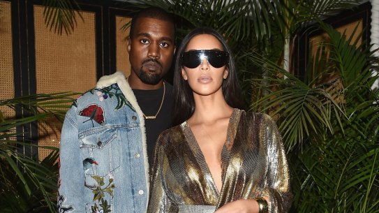 PARIS, FRANCE - SEPTEMBER 29: Kanye West and Kim Kardashian attend the Balmain aftershow party as part of the Paris Fashion Week Womenswear Spring/Summer 2017 on September 29, 2016 in Paris, France.  (Photo by Jacopo Raule/Getty Images)