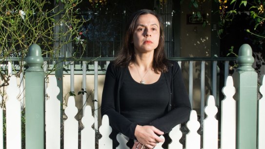 Considering her options: Pauline Lockie at her St Peters home.