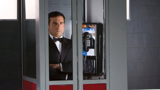 Nothing on the original: Steve Carell in the <i>Get Smart</i> movie. 