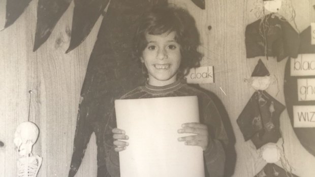 Ruby Hamad, age 7, came to Sydney in 1977 with her Lebanese and Syrian parents.