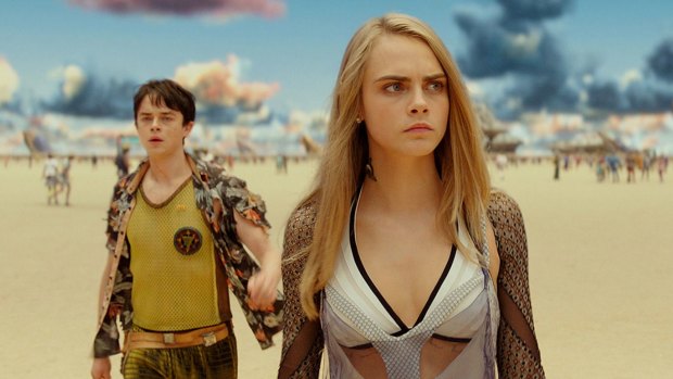 In Valerian and the City of a Thousand Planets, with Dane DeHaan.