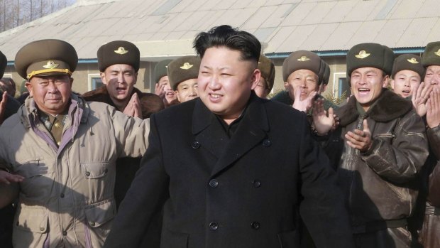 National hero: North Korean leader Kim Jong-un, who is parodied in the Sony film, <i>The Interview</i>.