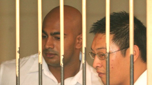 Executed Bali nine members Myuran Sukumaran and Andrew Chan in 2015.