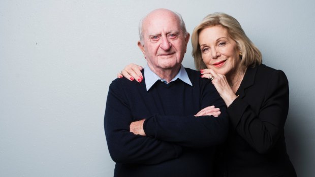 Ita Buttrose and her uncle Gerald Buttrose.