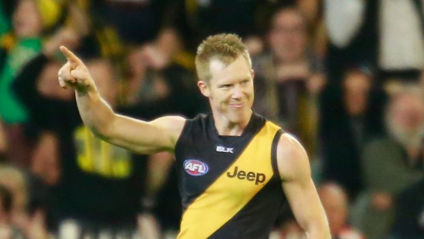 Richmond star Jack Riewoldt.