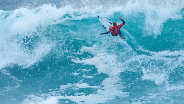 Keeping his options open: Mick Fanning.