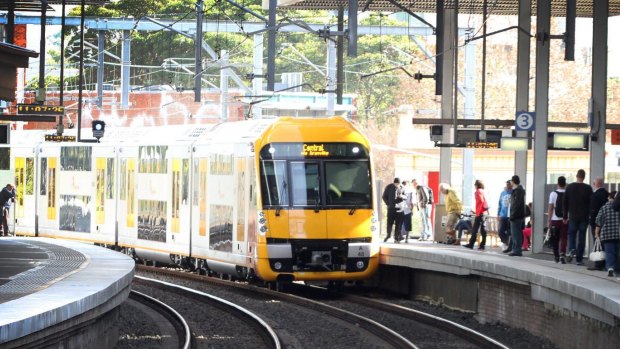 The delays were due to urgent track repairs at Westmead.