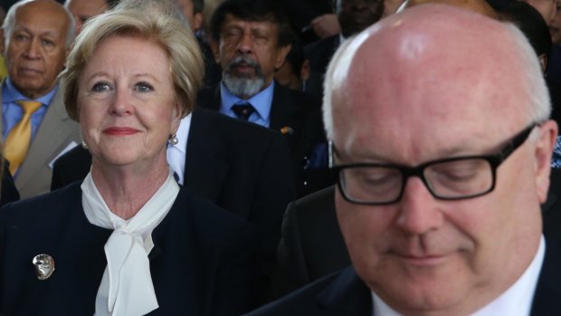 Human Rights and Equal Opportunity Commission head Gillian Triggs and Attorney-General George Brandis have clashed repeatedly over hate speech.   