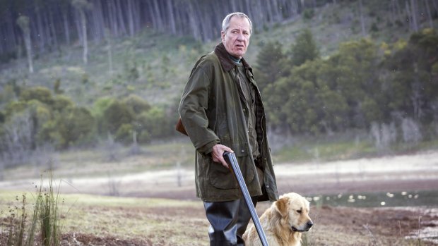 Geoffrey Rush plays Henry, the wealthy owner of the once flourishing local timber mill who is about to re-marry.