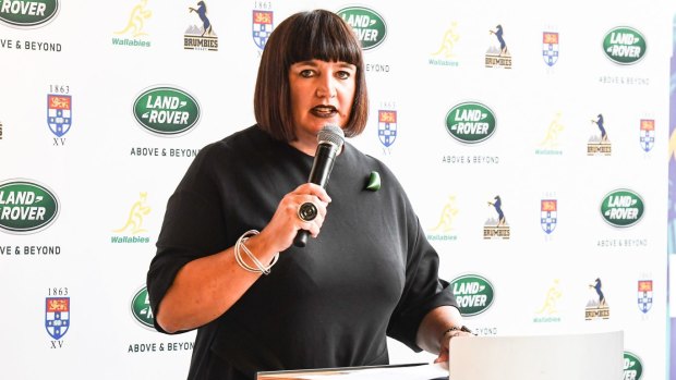 New Rugby Australia boss Raelene Castle.