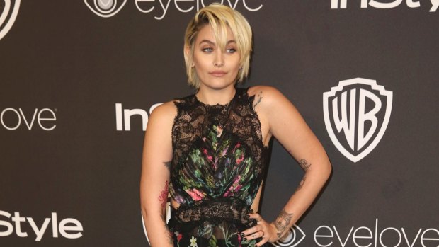 Paris Jackson at a Golden Globes afterparty on January 8.