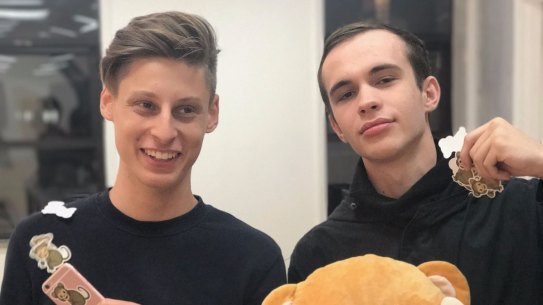 Ben Pasternak, left, says he and US co-founder, Isaiah Turner, decided to offload Monkey to HOLLA because they wanted to invest time in a new project and believed the company was the best home for the app.